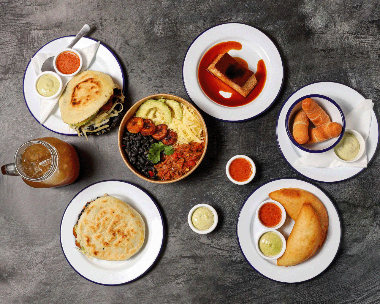 A selection of Conuco dishes